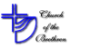 Church of the Brethren Logo, wave and cross