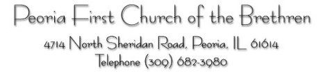 Peoria First Header