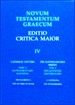 Editio Critica Maior IV