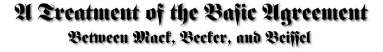 Basic Agreement Header