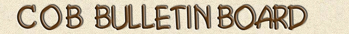 COB Bulletin Board Header