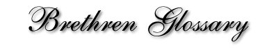 Brethren Glossary Header