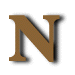 Letter N