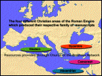 Christian Manuscript Areas