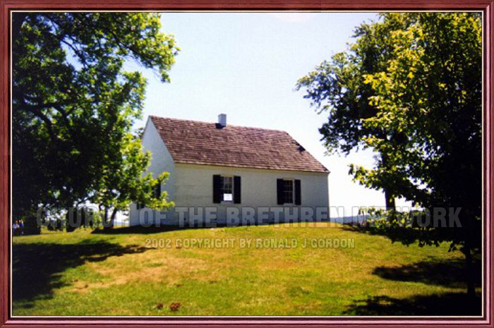 Antietam : DUNKER CHURCH REAR