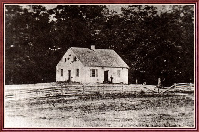 Antietam : DUNKER CHURCH DAMAGE