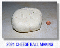 2021 Annual Cheese Ball Making