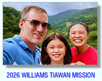 Williams Mission Taiwan