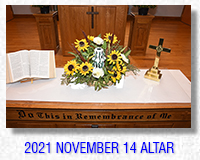 2021 Altar Deoration
