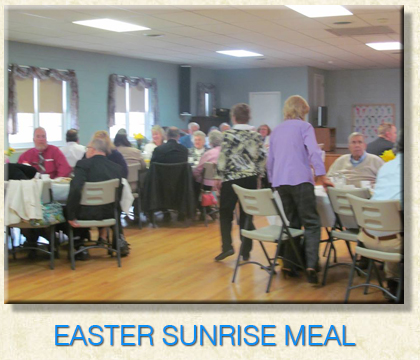 Easter Sunrise Meal