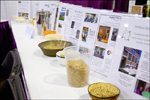 2013 AC Charlotte - The number of grains in the bowls represents the membership of that District