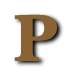 Letter P