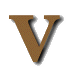 Letter V