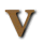 Letter V